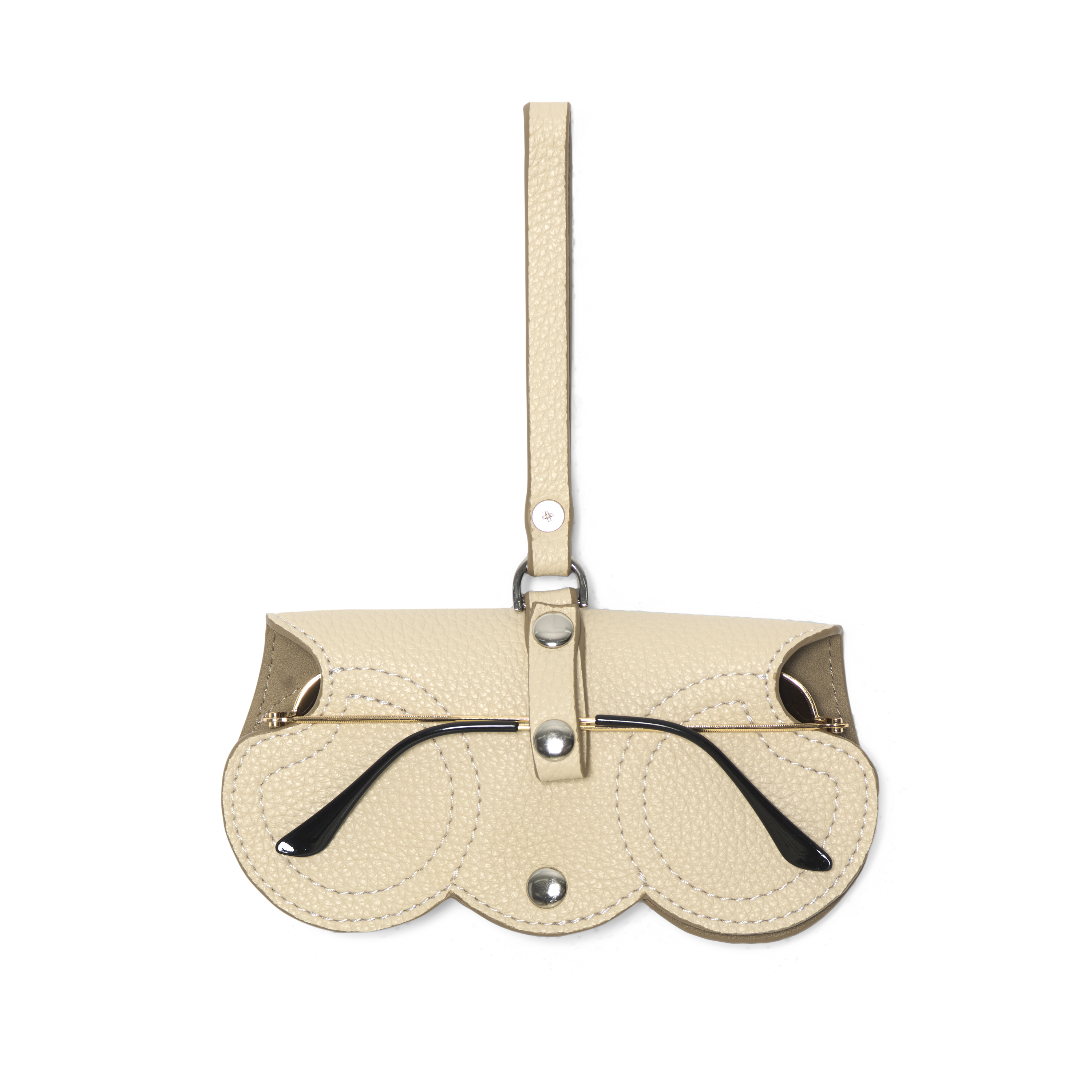 Luv.14 Eyeglass case Crema