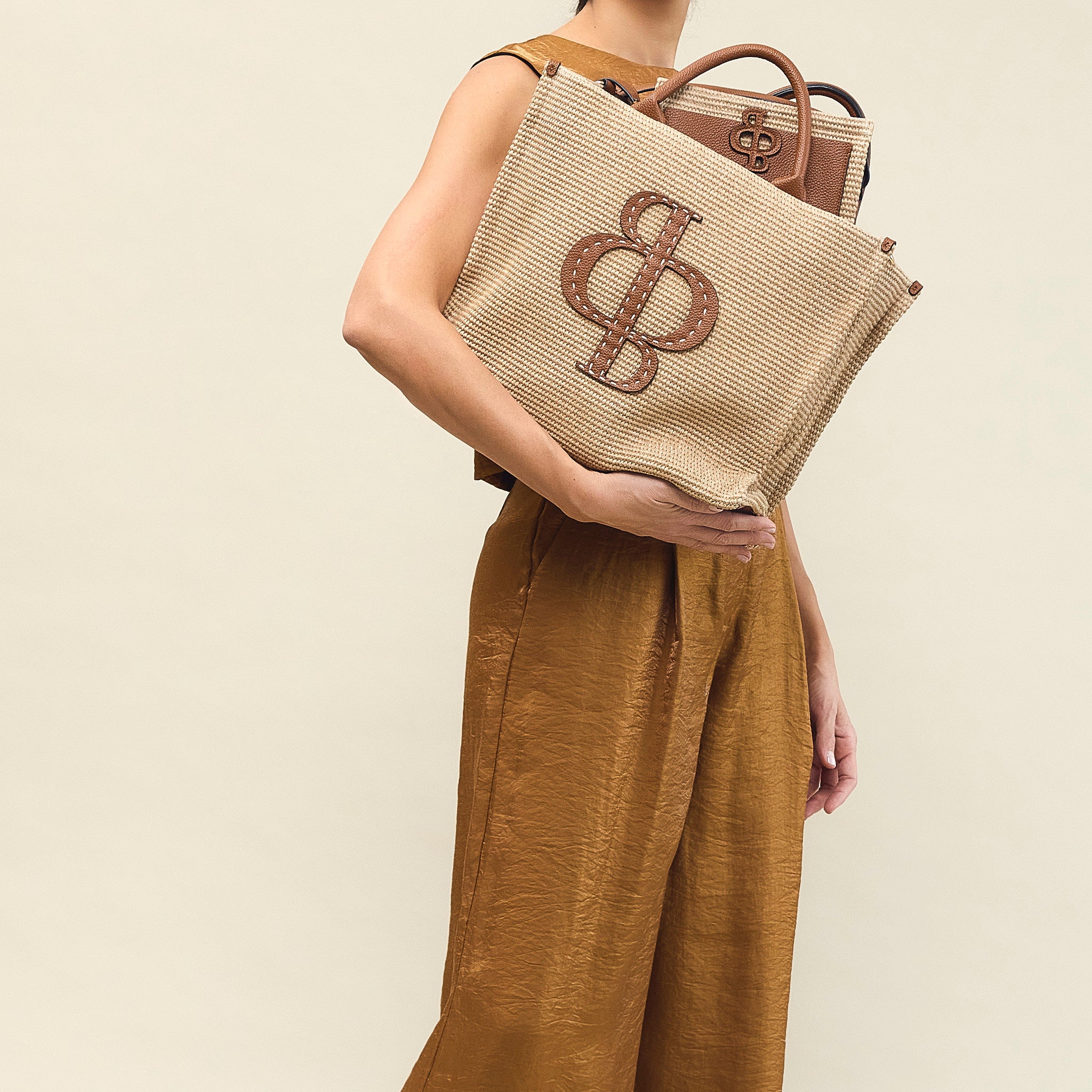 Sac fourre-tout Tchin.35 paille tan